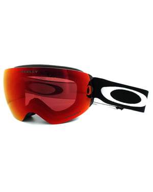 Oakley Ski Snow Goggles Flight Deck XM OO7064-39 Matt Black Prizm Torch Iridium