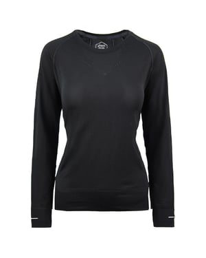 Asics Seamless Womens Black Top