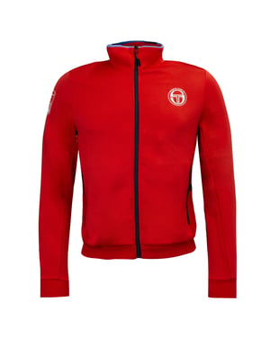 Sergio Tacchini Mens Ionas Track Top Rolex Masters Jacket Red 37780 612