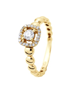 DIADEMA - Ring - Prestige Jewelery - Gult guld