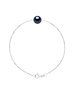 Armband Echte Cultuurzoetwaterparel Rond 8-9 mm