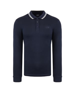 Armani Jeans Mens Navy Polo Shirt