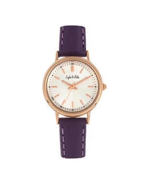 Sophie & Freda Berlin horloge met leren band