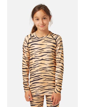 Cozy Limited Edition Crew Neck Baselayer Tiger