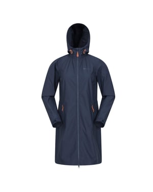 Mountain Warehouse Dam/Ladies Ioana Longline Soft Shell Jacka (Marin)