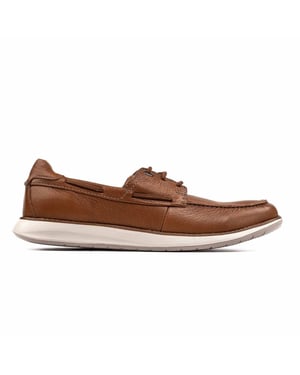 Clarks Un Pilot Mens Brown Shoes