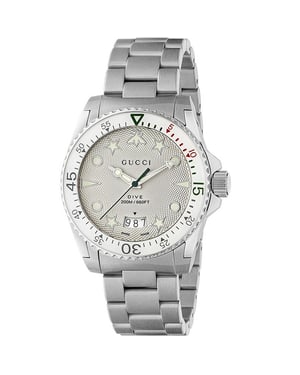 Gucci YA136336 Unisex Dive-klocka i rostfritt stål