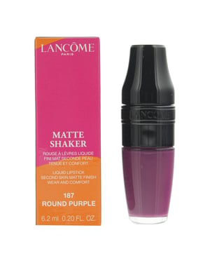 Lancôme Matte Shaker 187 Round Purple Liquid Lipstick 6.1ml