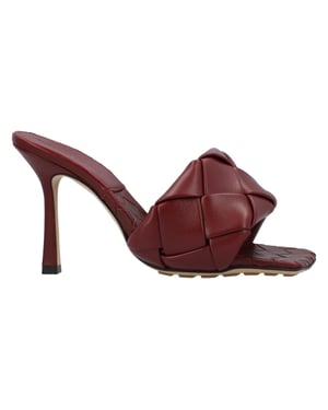Bottega Veneta Lido Slipper rood