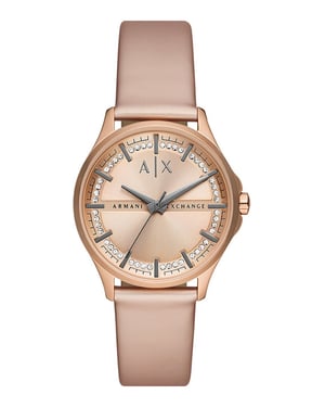 Armani Exchange Lady Hampton Women's Rose Gold Watch AX5272