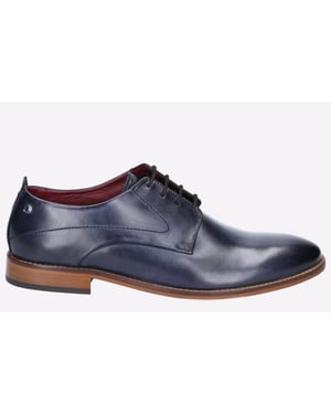 Base London Script Washed LEATHER Mens