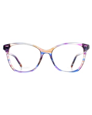 Missoni zonnebrilmonturen MIS 0013 V43 Transparante Rayï¿½ Lilac Dames
