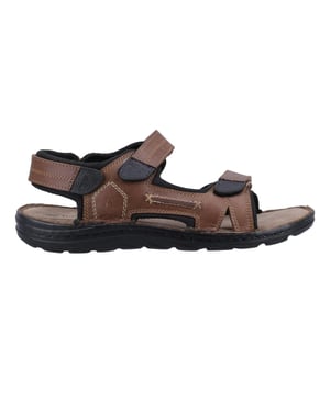 Hush Puppies Heren Alistair Leren Sandalen (Tan)
