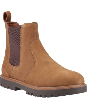 TOMS Griffin Leather Bruna stövlar för män