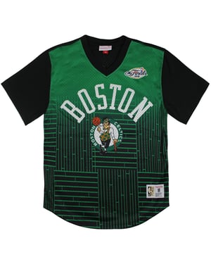 Mitchell & Ness Boston Celtics Winnend Shot Mesh Heren T-shirt