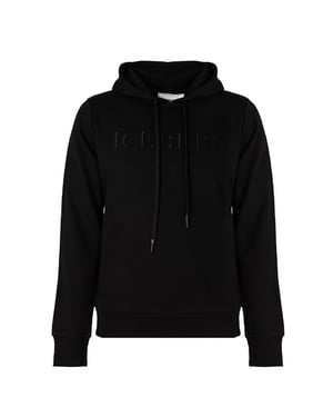 Iceberg Sweatshirt Hoodie Herr Svart