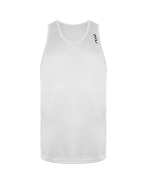 2XU BSR Active Singlet Vit topp för herrar