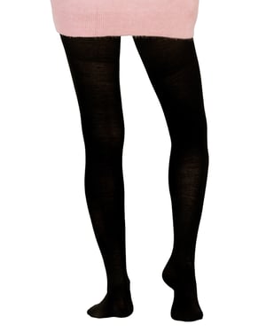 Steven - 1 Paar Merino Wol Tights Vrouwen - Warme Thermische Winter Panty's - Zwart