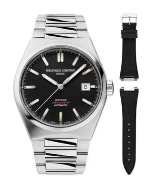 Frédérique Constant Highlife Heren Zilveren Horloge FC-303BBG3NH6B