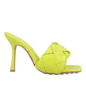 Bottega Veneta Lido Mule geel