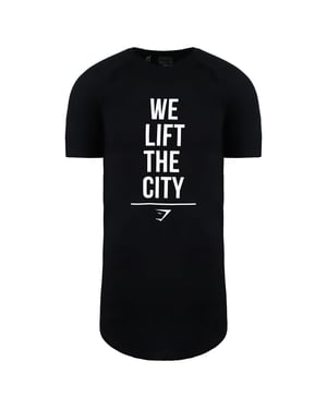 Gymshark Amsterdam Exclusief Heren Zwart T-Shirt