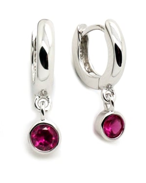 Orphelia Child's 925 Sterling Silver Drop Earrings - Silver ZO-6075