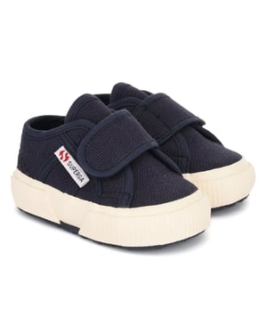 Superga Baby 2750 Bstrap Trainers (Navy)