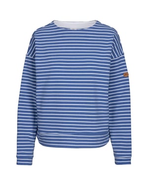 Trespass Dames/Dames Soothing Gestreept Marl Top (Indigo)
