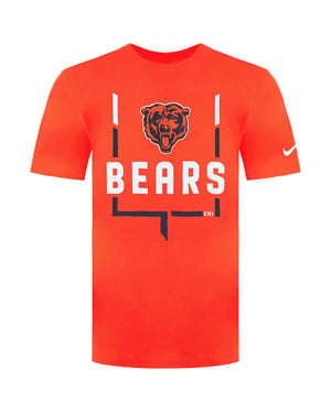 Nike NFL Chicago Bears Legend Goal Post T-shirt för herrar
