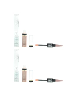 Lancome Kajal Lip Duo Lipstick + Gloss 5.6ml - 02 Silver Storm x 2