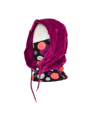 Hood and neck warmer with fleece lining 58300 women