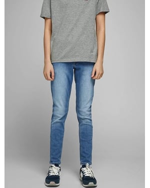 Jack & Jones Original Kids Skinny Jeans Boys Casual Blue