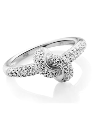 Orphelia 'Palma' Damesring van 925 Sterling Zilver - Zilver ZR-7569