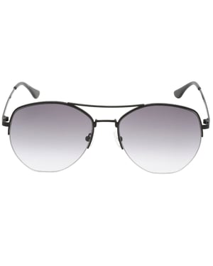 Calvin Klein Grey Gradient Lensed Black Sunglasses