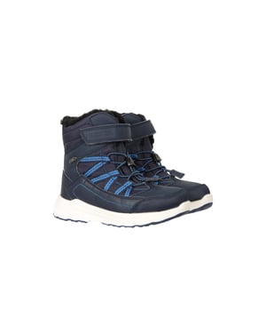 Mountain Warehouse Denver Adaptive Waterdichte Sneeuwlaarzen voor Kinderen/Kinderen (Marine)