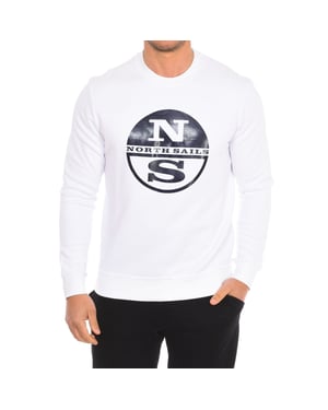 Long-sleeved crew-neck sweatshirt 9024130 men
