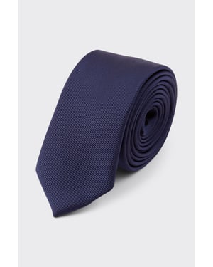 Slim Navy Tie