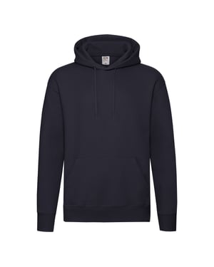 Fruit of the Loom Heren R Hoodie (Deep Navy)