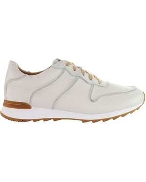 Clarks Waken Jump Mens White Trainers
