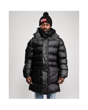 Hunter Rubberised Puffer Mens Coat