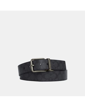 Wide Harness CTS Reversible Belt in Signature