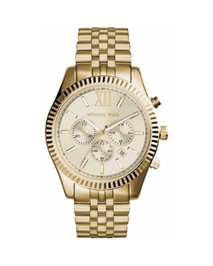 Michael Kors MK8281 Lexington Gouden Herenhorloge