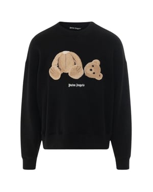 Palm Angels Kill The Bear-logo zwarte trui