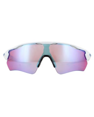 Oakley Zonnebril Radar Ev Pad OO9208-47 Gepolijst Wit Prizm Snow Sapphire Iridium