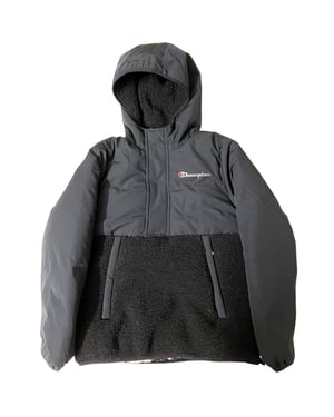 Champion Half Zip Svart Jacka med huva