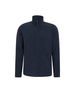 Mountain Warehouse Camber Fleecejacka för herrar (Marin)