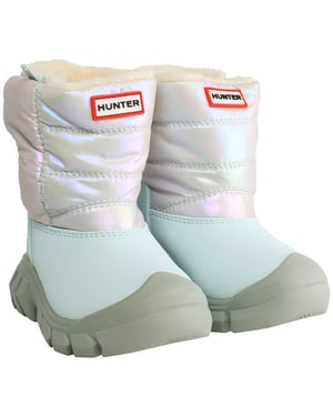 Hunter Intrepid Nebula Kids Blue Snow Boots