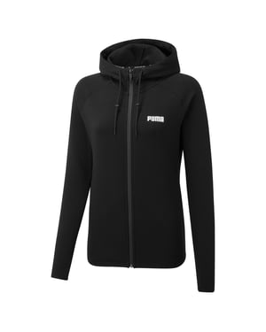 PUMA Womens SPACER Full-Zip Hoodie Hoody Hooded Top