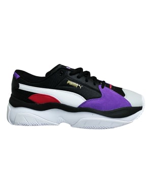 Puma Storm.Y Zwart/Violet Sportschoenen