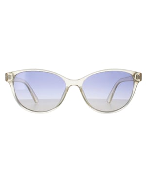 Calvin Klein Cat Eye Womens Crystal Pale Yellow Yellow Gradient CK20517S